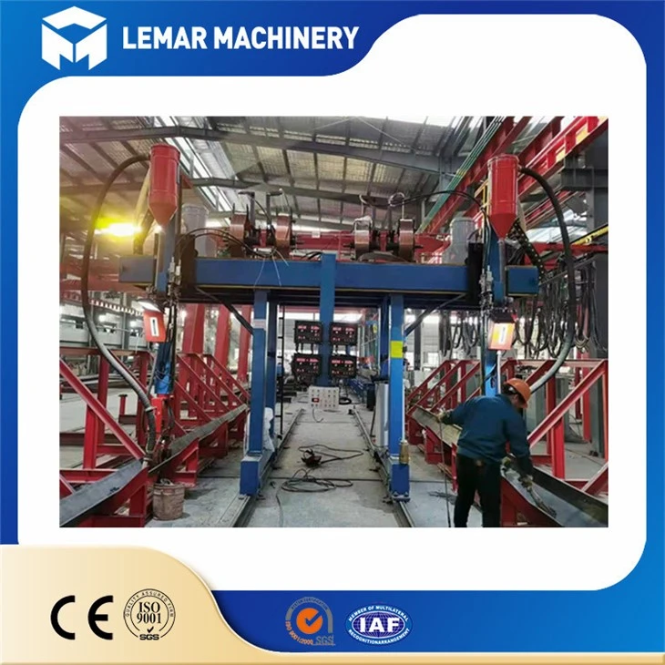 Steel H Beam Submerged Arc Welding Machine