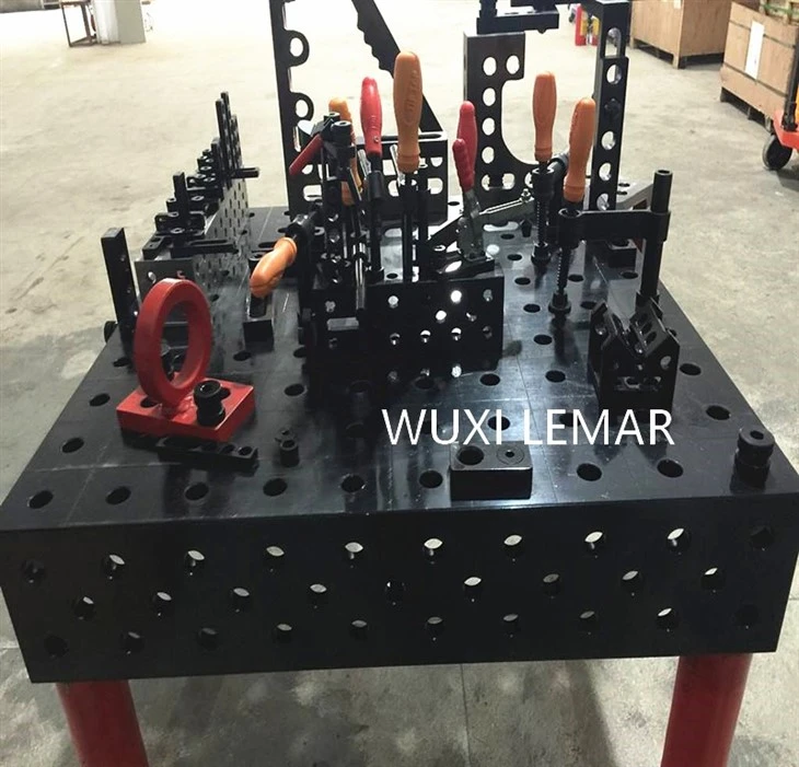 Welding Station with Fixture Toolings factory
