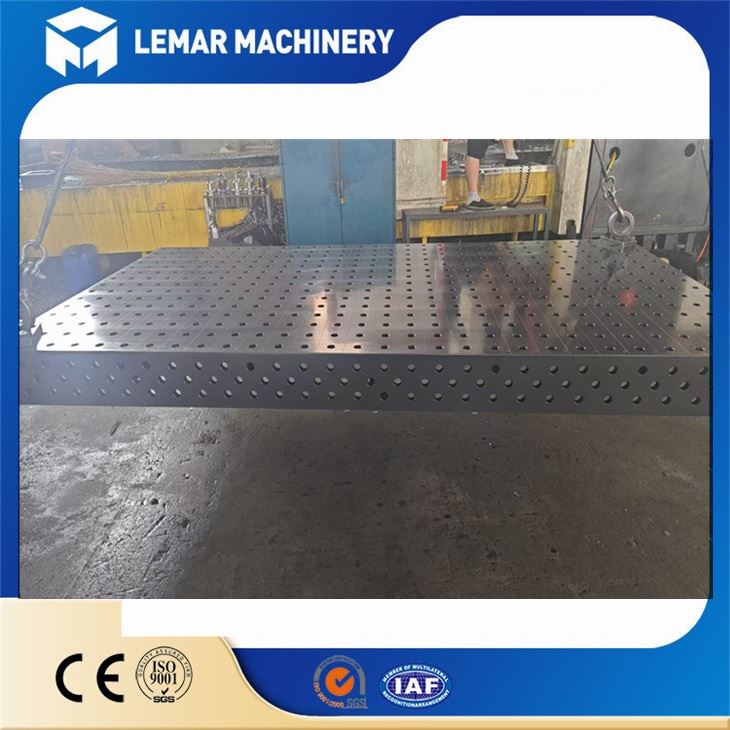 Nitrided 3D Welding Fixture Table