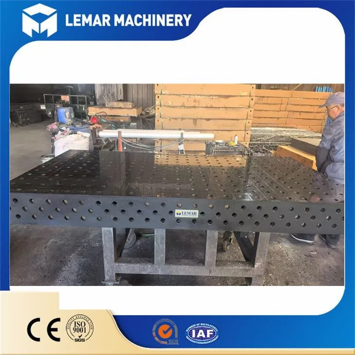 3D Welding Table For Modular Fixturing