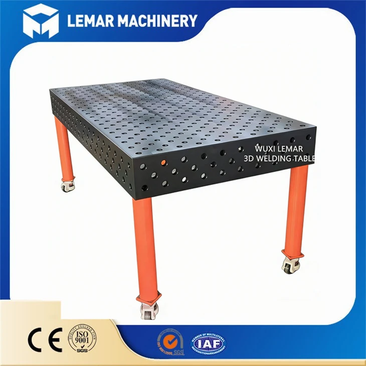 D28 Welding Table With Caster Legs