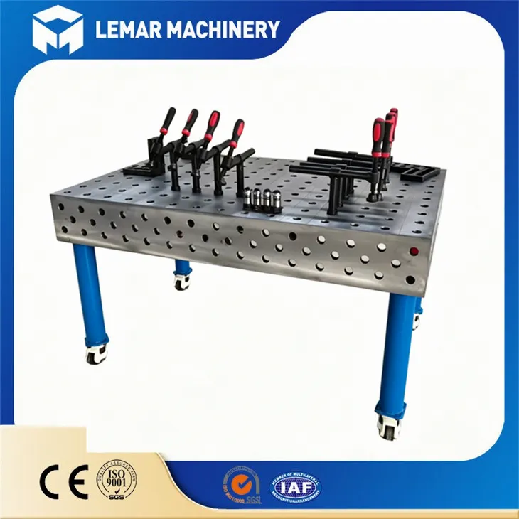 Flat Welding Table With Fixture Tools
