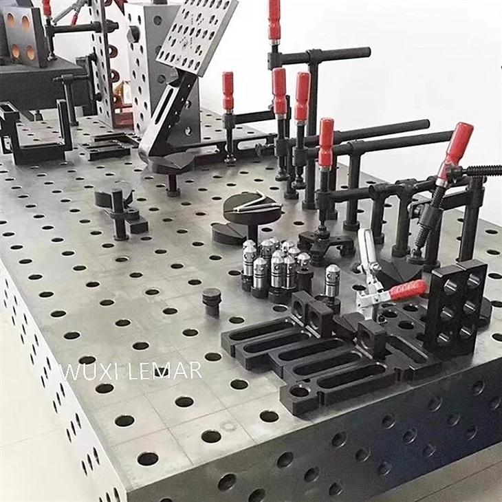 Precision Cast Iron 3D Welding Table Precision Cast Iron 3D Welding Table