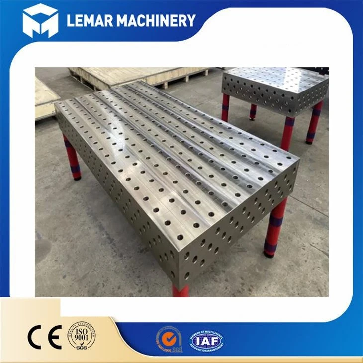 3D Welding Table With Grid Holes
