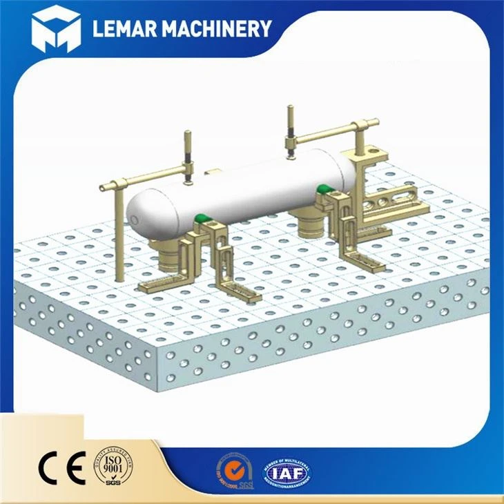 Weld Table With Fixtures