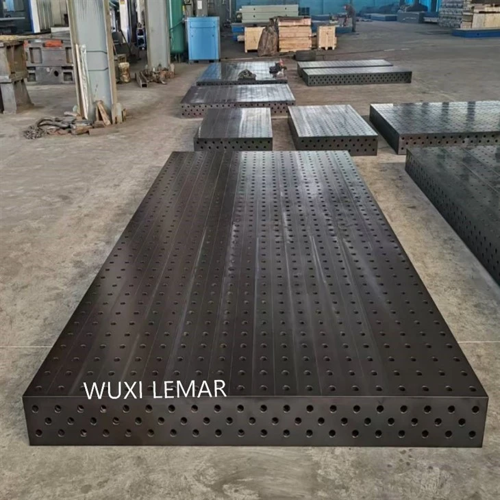Nitrided Welding Fixture Table With Clamps Nitrided Welding Fixture Table With Clamps