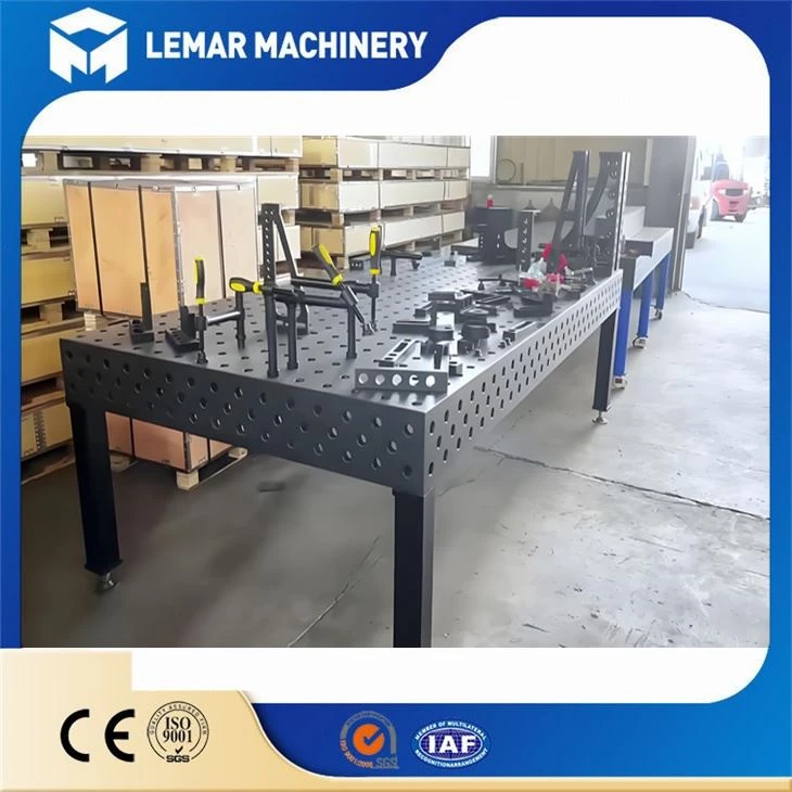 Workshop Welding Table With Modular Fixtures